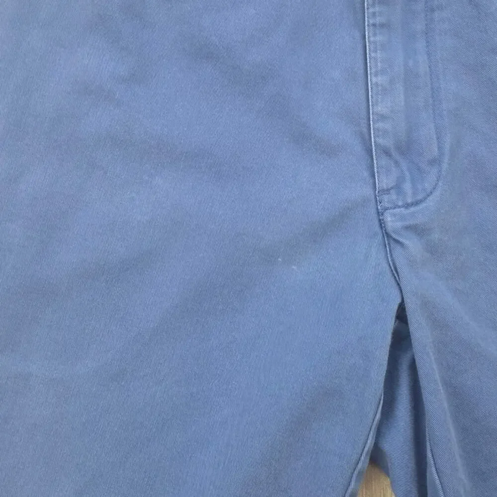 Polo Ralph Lauren Prospect Shorts Mens 35 Blue Cotton Chino Preppy Classic Fit